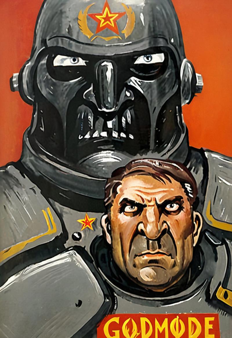 11343-3139455795-_lora_Soviet-poster_0.60_ soviet poster itricate detailes half body portrait holy angry man father in warhammer armor (text _GOD.jpg